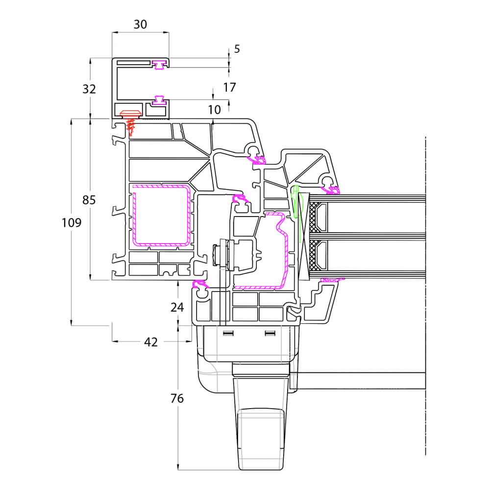 Ideal Design - Rolladenführungsschienen Altbau