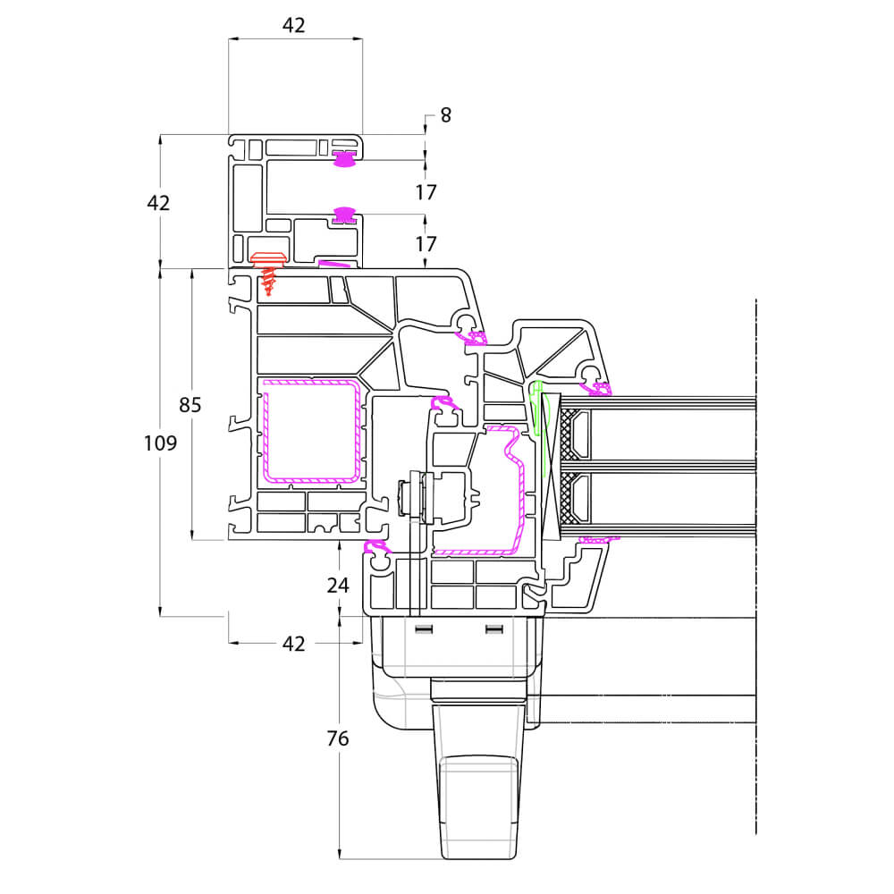 Ideal Design - Rolladenführungsschienen Neubau