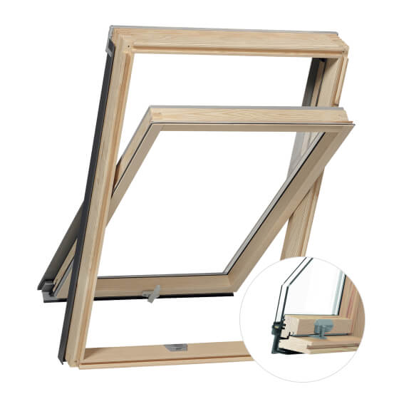 Dachfenster Holz