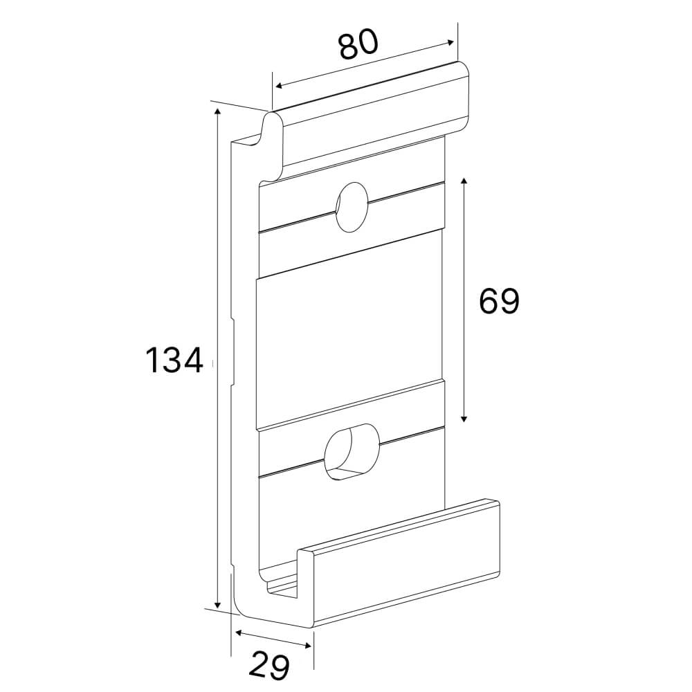 Markise Exklusiv: Wandmontage (bis 480 cm)