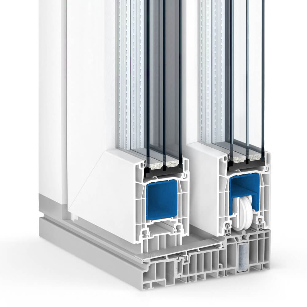 Kömmerling PremiDoor 76 Profilecke