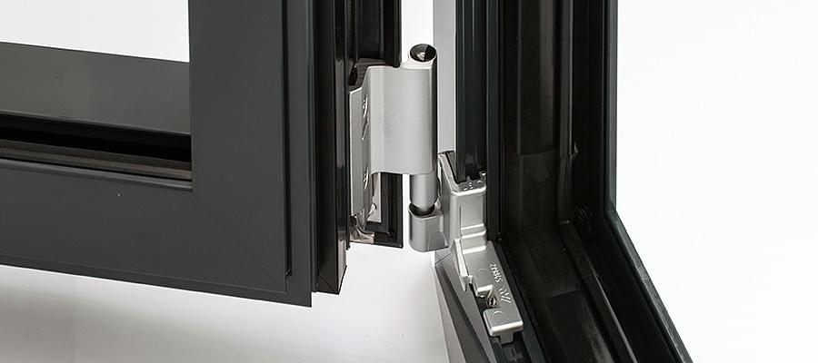 Reynaers Fenster aus Aluminium